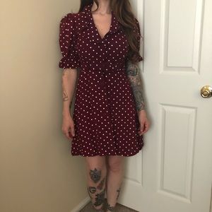 😀Vintage Polka Dot Dress🌹
